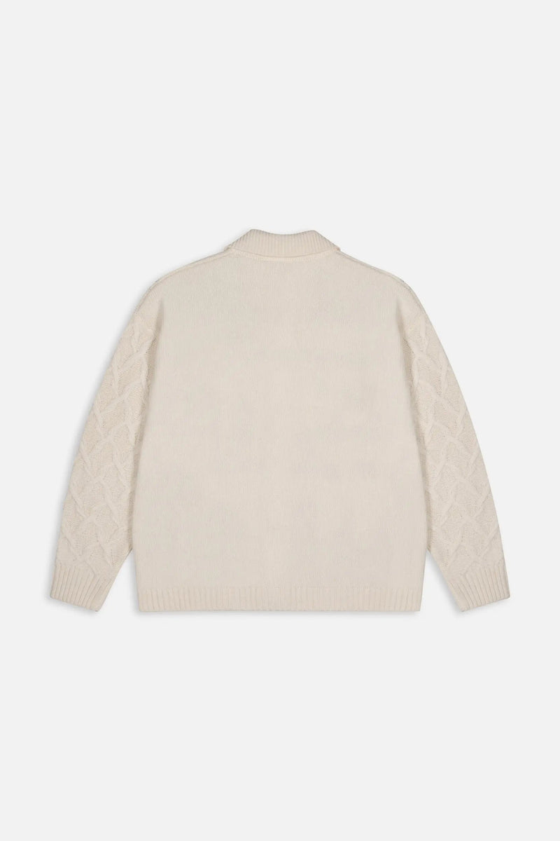 Patta Perfect Day Knitted Cardigan (Peyote)