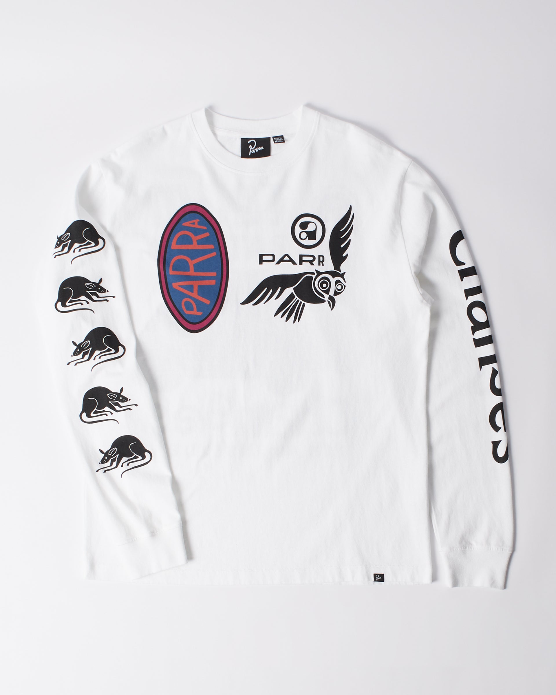 byParra Team Changes Long Sleeve T-Shirt (White)
