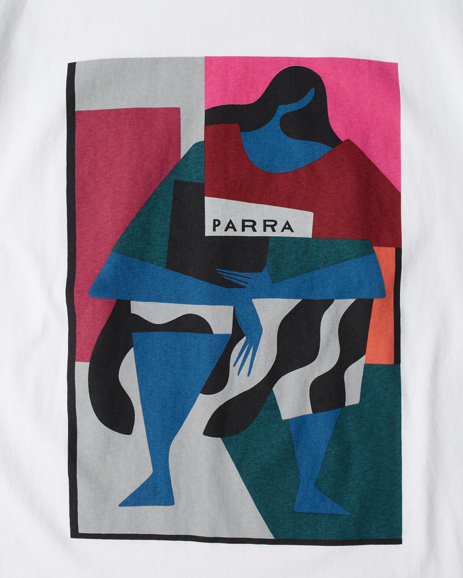byParra Reading The Square T-Shirt (White)