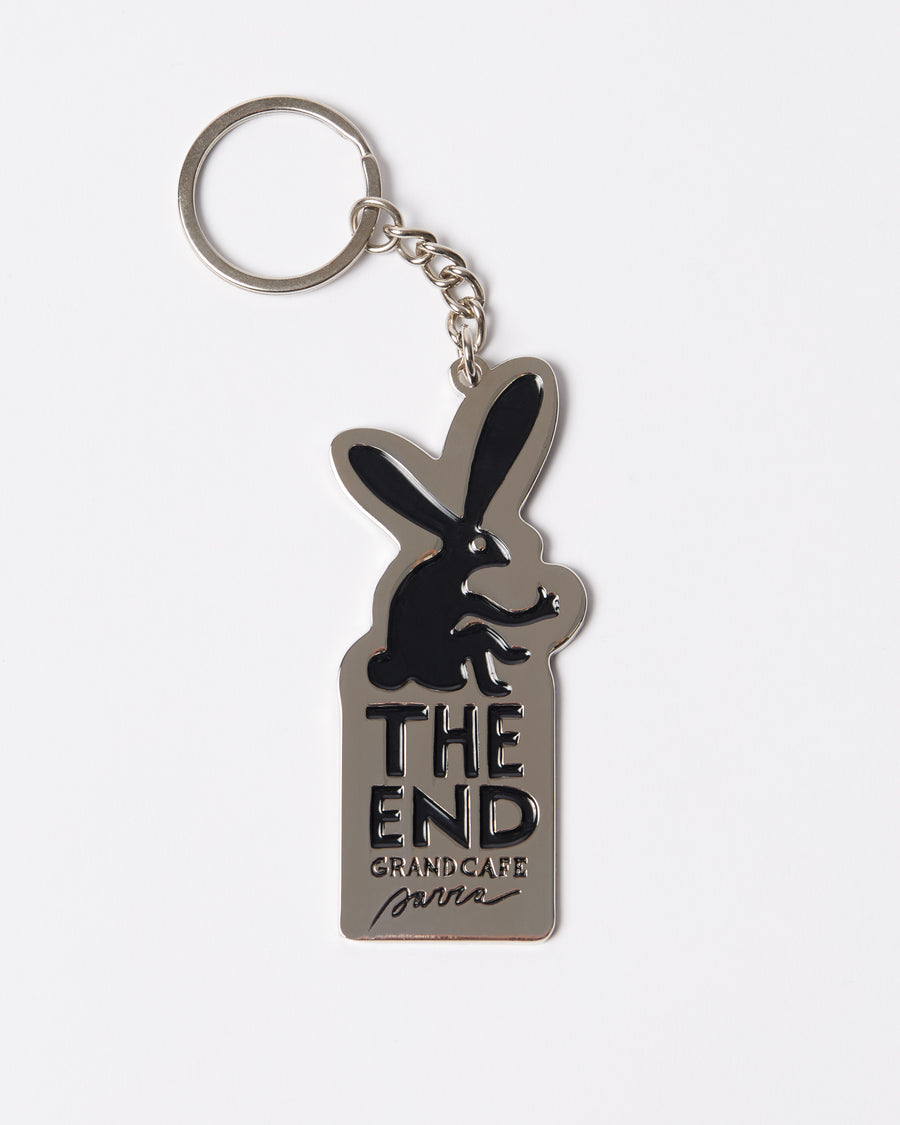 byParra Grand Cafe Bunny Key Chain (Black)