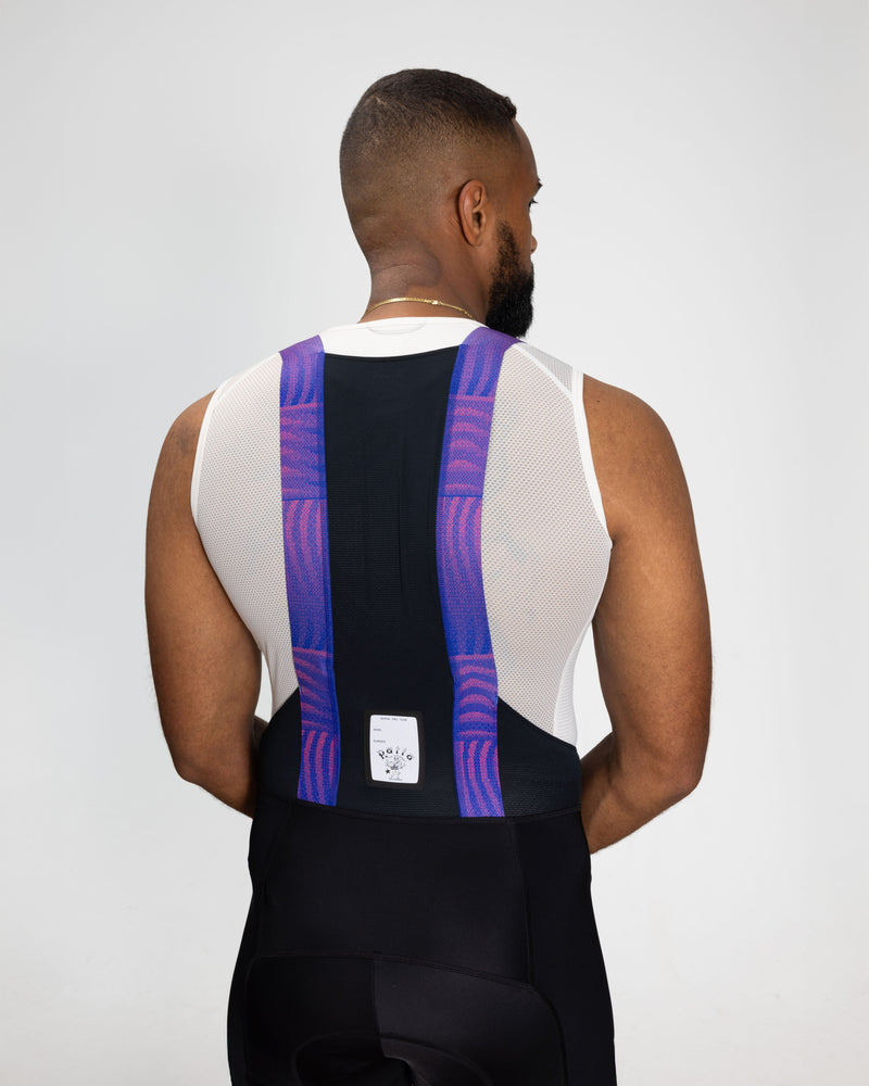 Patta x Rapha Men's Pro Team Bib Shorts (Flamingo Pink/Royal Blue/Black)