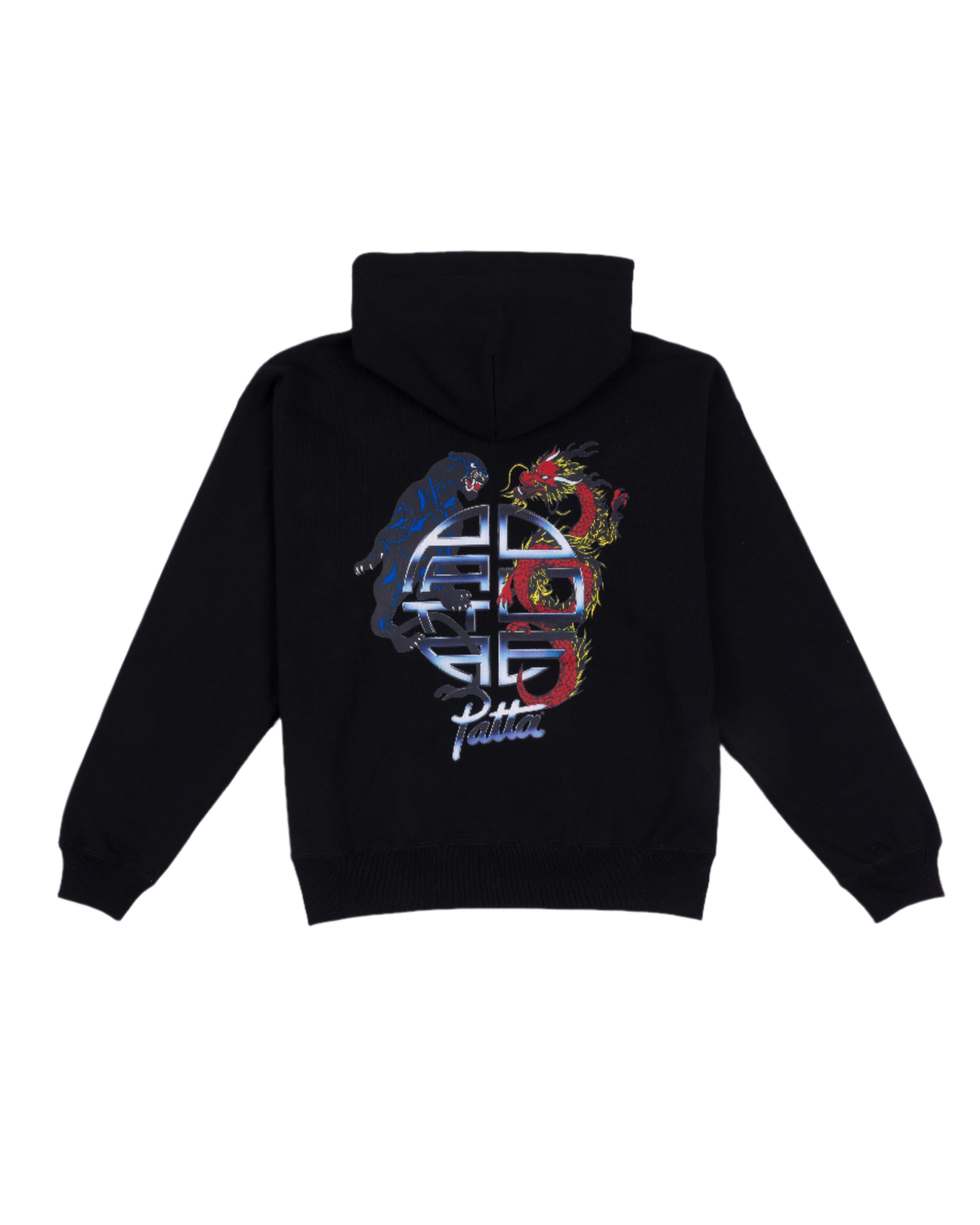 Patta x DOE 20/10 Hooded Sweater (Black)