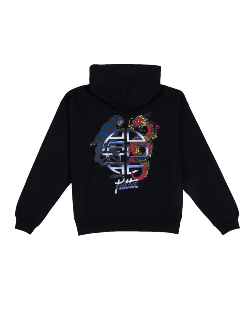 Patta x DOE 20/10 Hooded Sweater (Black)