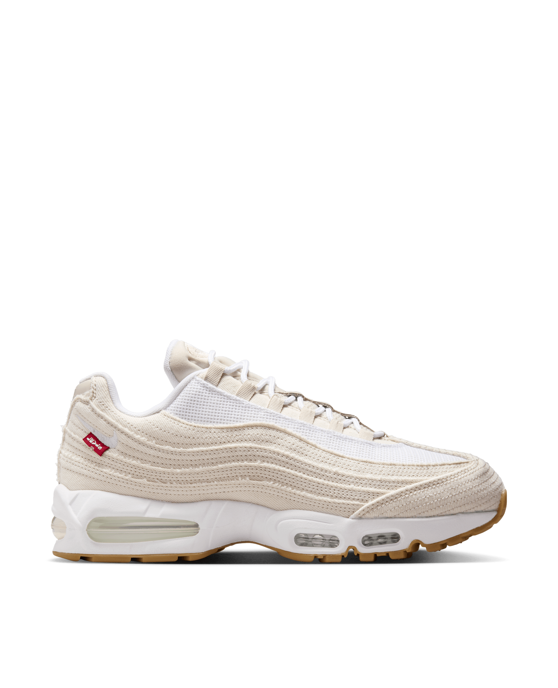Nike Air Max 95 OG (LT Orewood BRN/White-Gym Red)