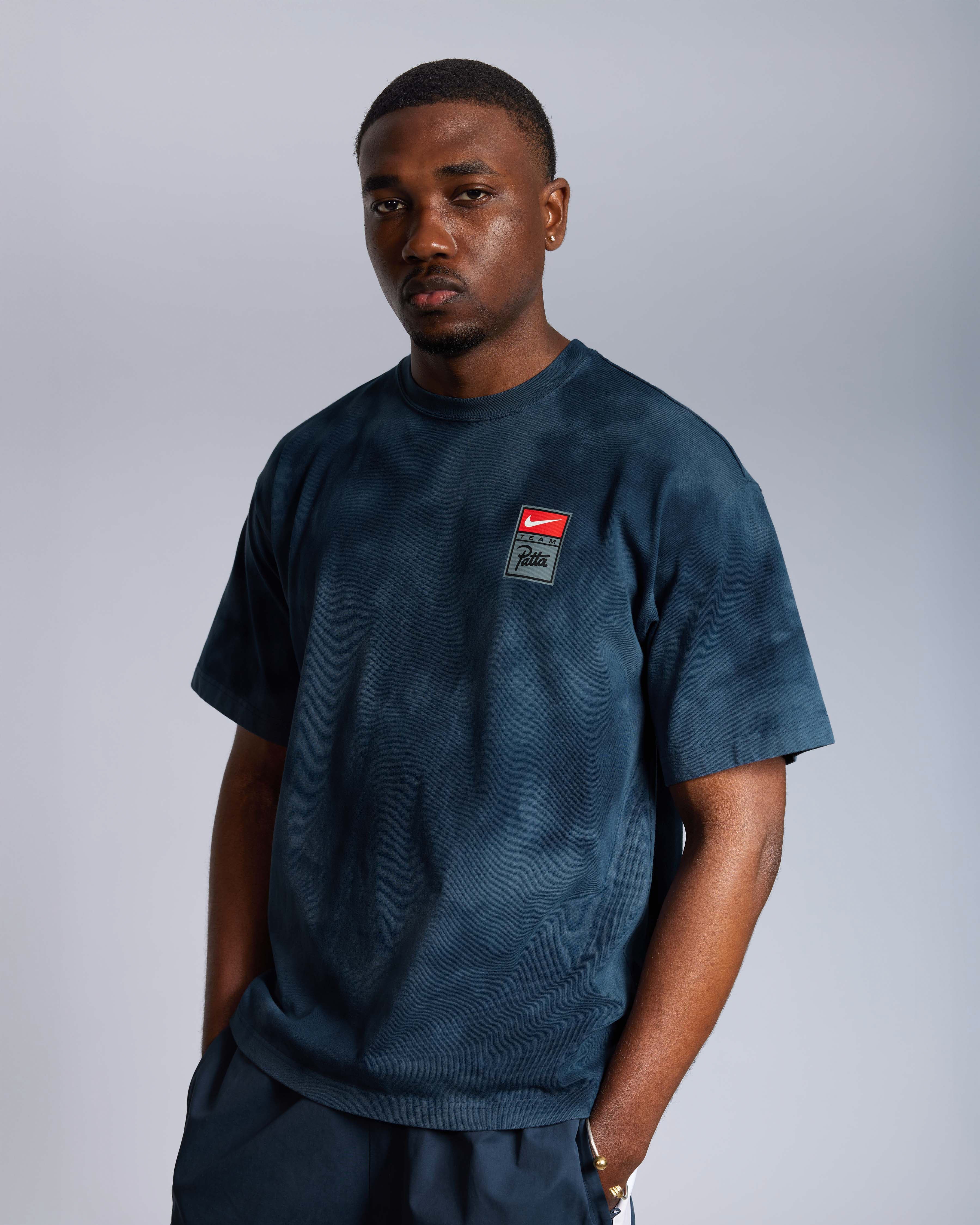 Patta x Nike NRG T-shirt GX Washed (Squadron Blue/Deep Ocean