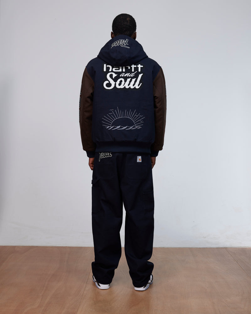 Patta x Carhartt OG Active Jacket (Dark Navy/Tobacco)