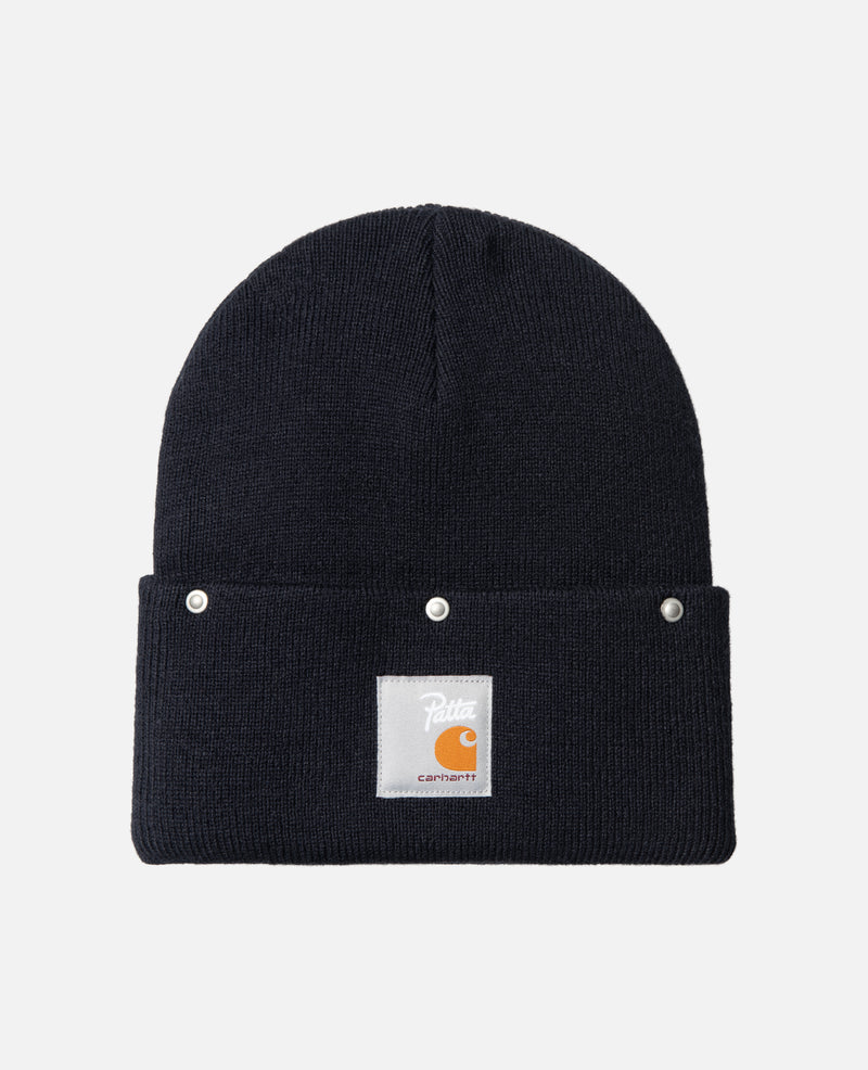 Patta x Carhartt Watch Hat (Dark Navy)