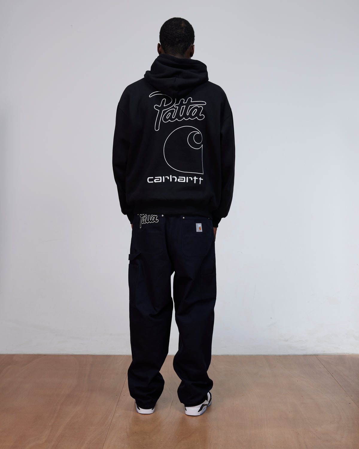 Patta x Carhartt Hooded Sweatshirt (Black)