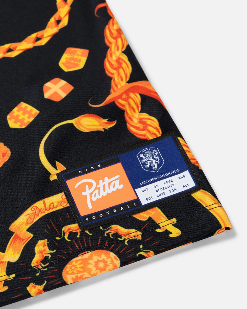 Patta x Nike KNVB Pre-Match Jersey WMNS (Black/Orange)