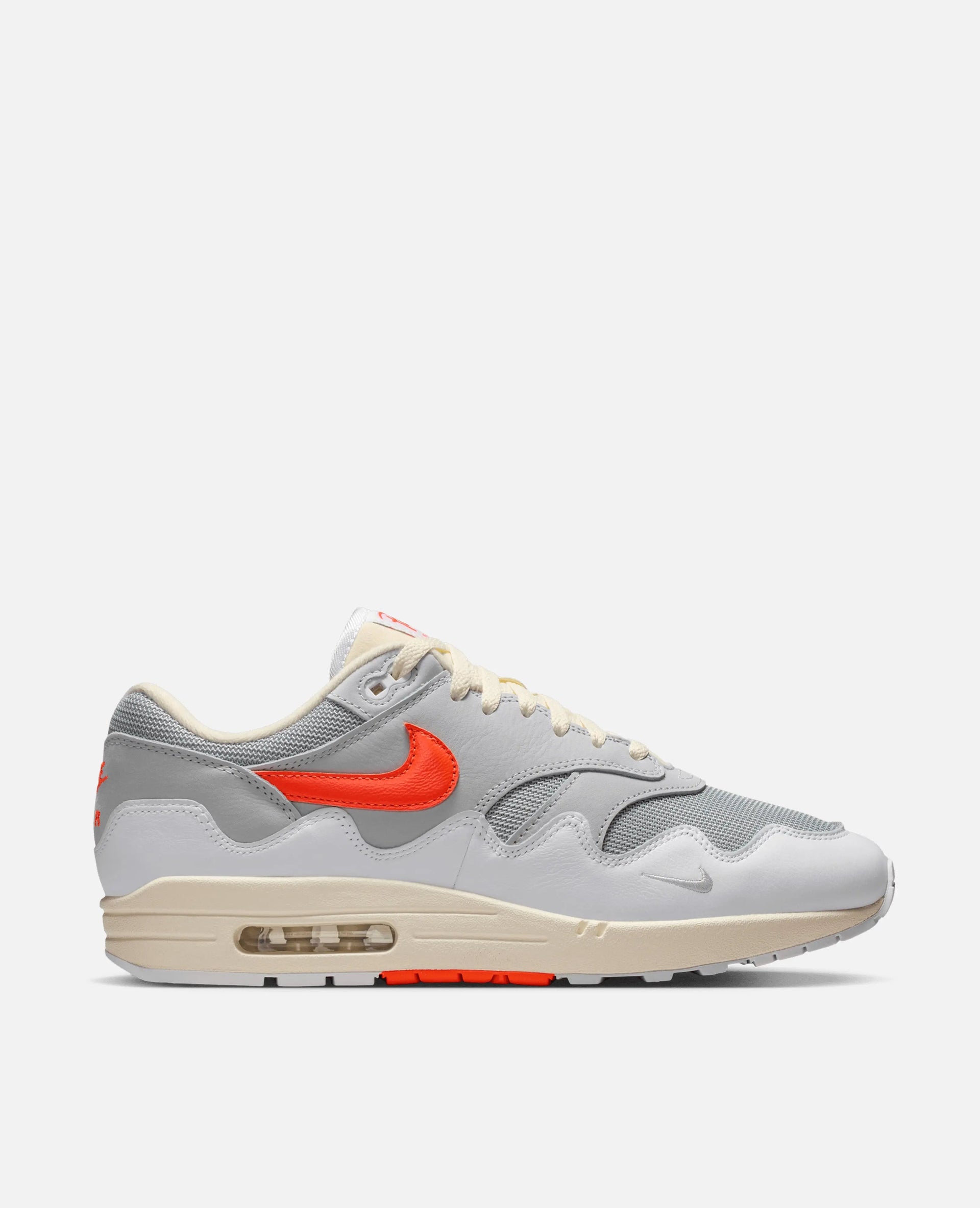 RAFFLE: Patta X Nike Air Max 1 (White/Hyper Crimson-Pure Platinum)