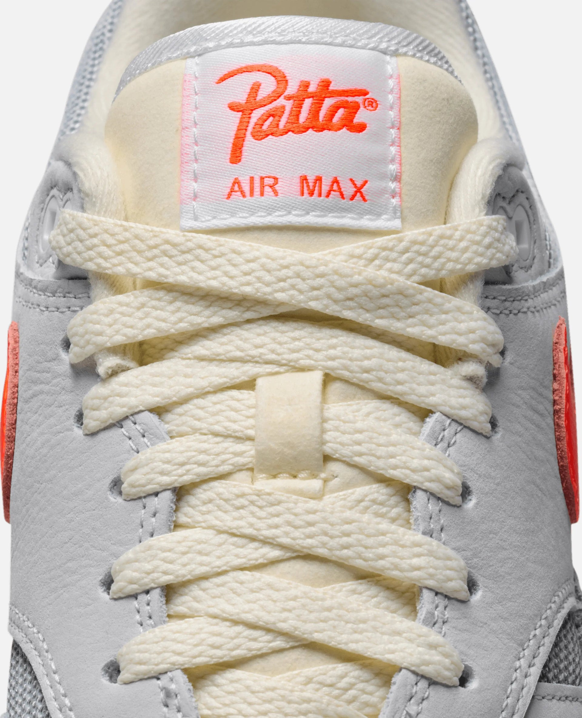 RAFFLE: Patta X Nike Air Max 1 (White/Hyper Crimson-Pure Platinum)