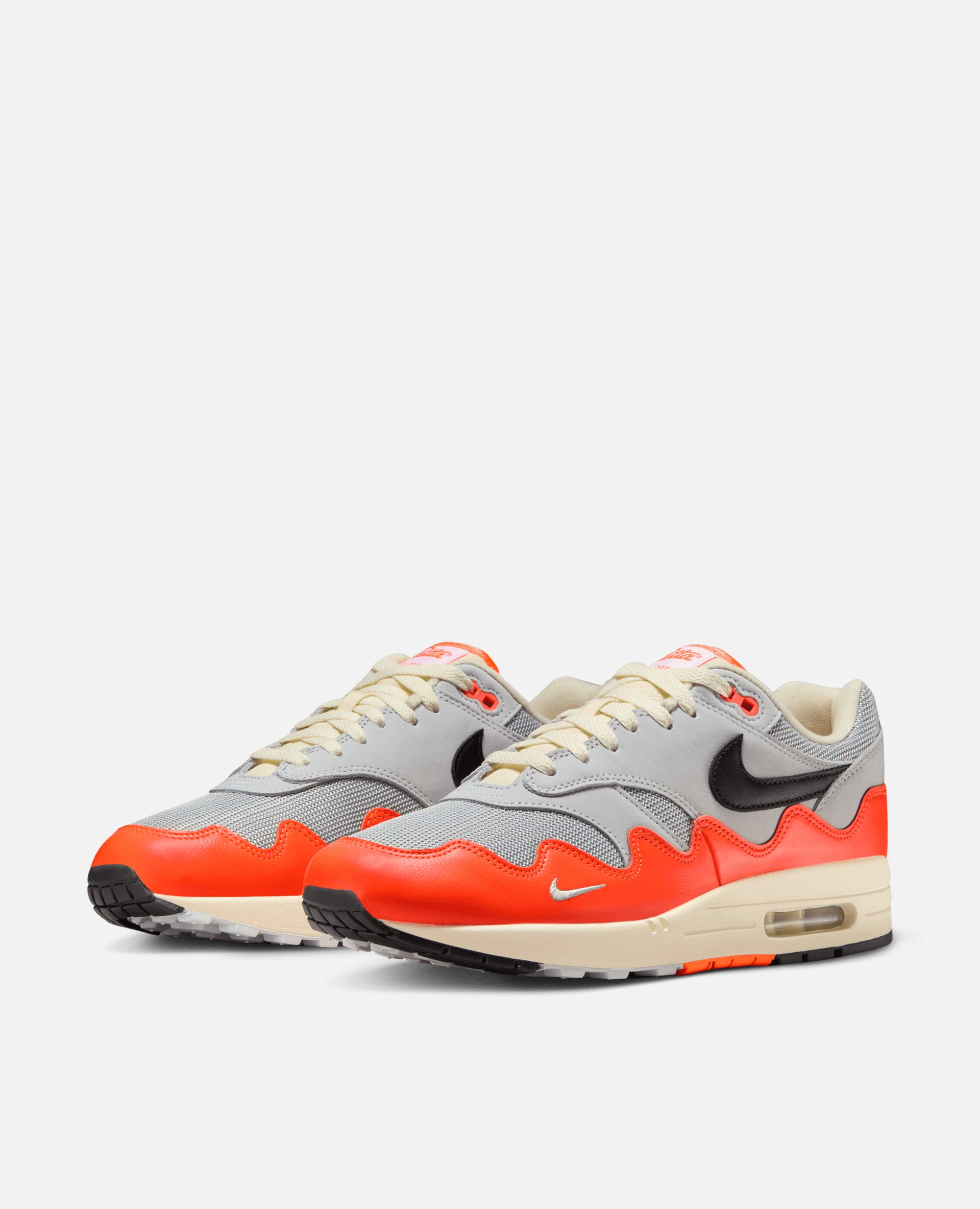 Patta x Nike Air Max 1 (Hyper Crimson/Black-Pure Platinum)