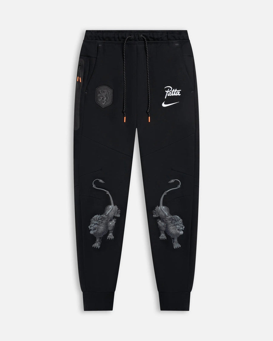 Patta x Nike KNVB Tech Fleece Jogger (Black/White)