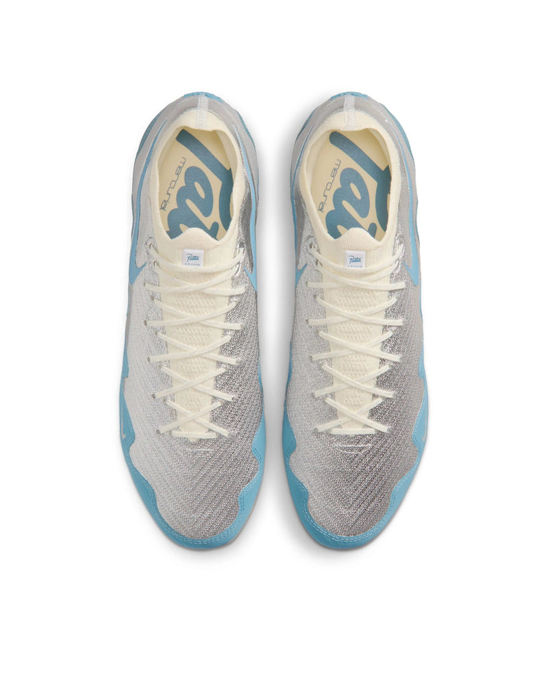 Patta x Nike Mercurial Vapor 16 Elite (Chrome/Noise Aqua-White)