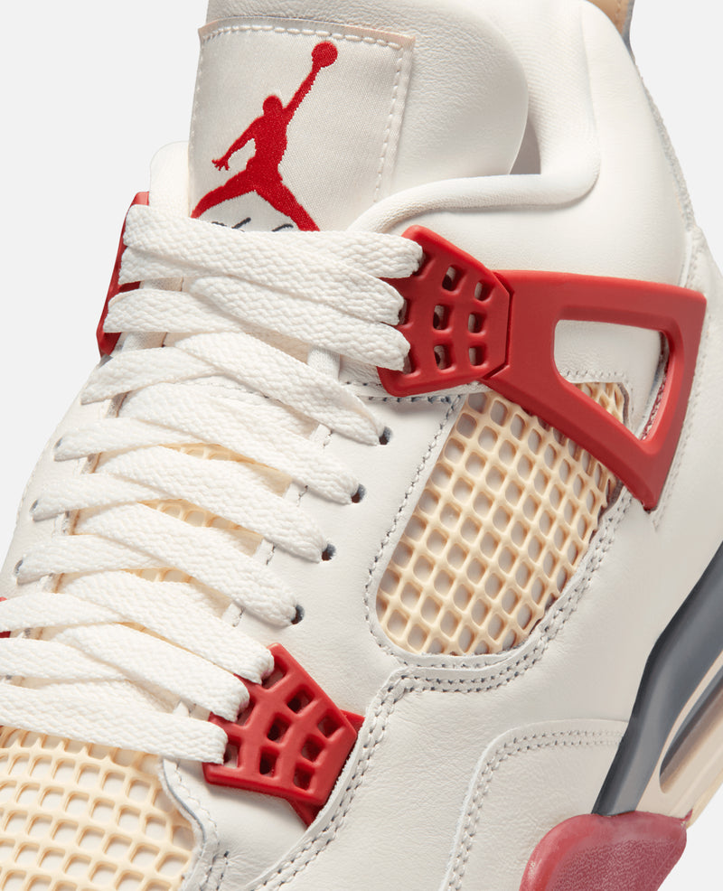 Air Jordan 4 x BIKE AIR x Nigel Sylvester (Sail/Cinnabar-Anthracite-Muslin)