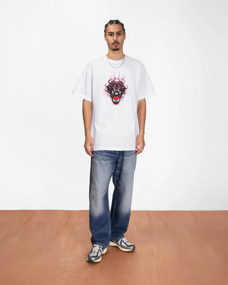 Patta Fire Panther T-Shirt (White)