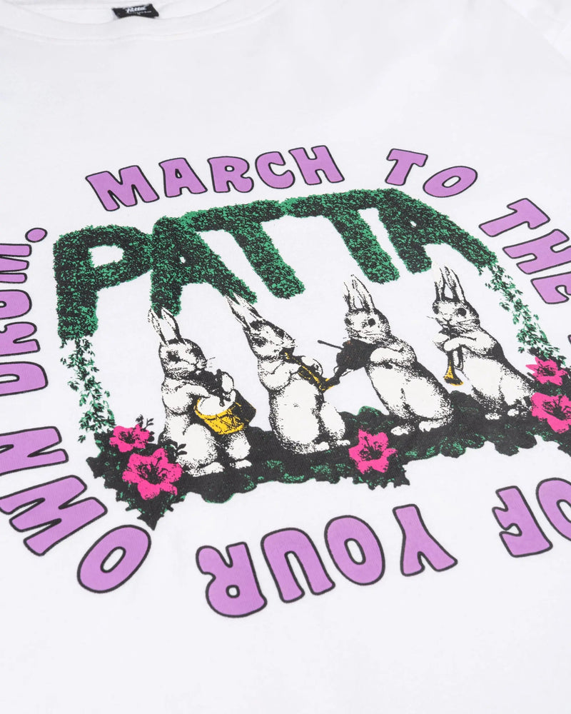 Patta Own Your Own Mind Long Sleeve T-Shirt (White)