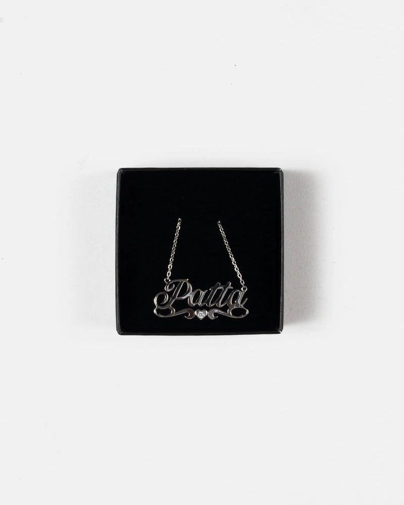 Patta Name Chain (Silver)