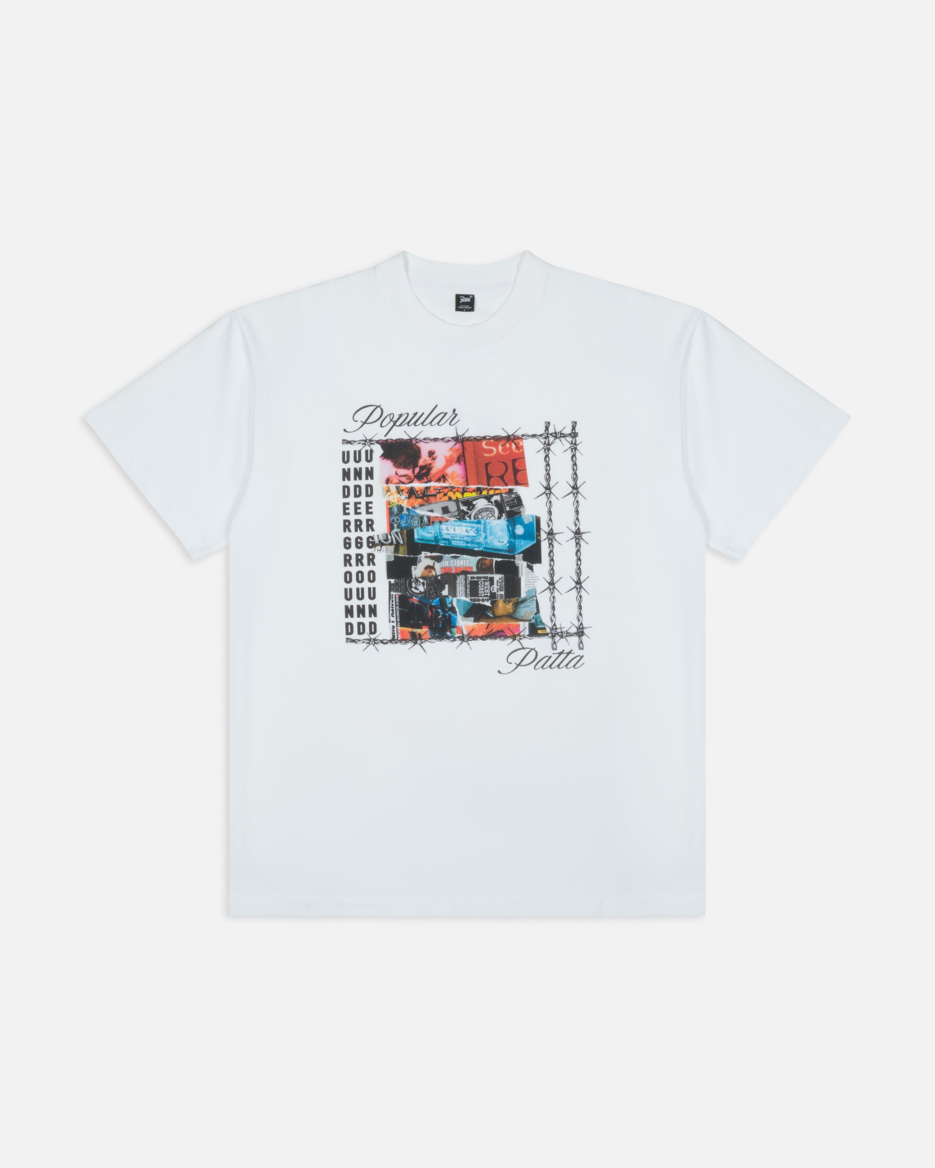 Patta Collage T-Shirt (White)