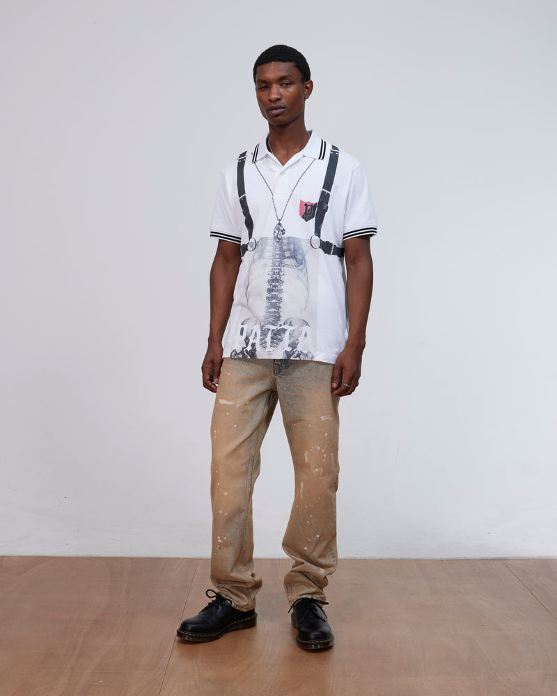 Patta X-Ray Polo Shirt (White)