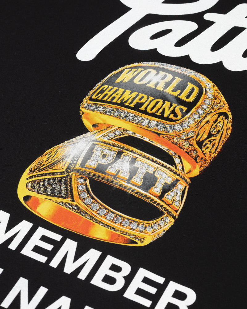 Patta Championship T-Shirt (Black)