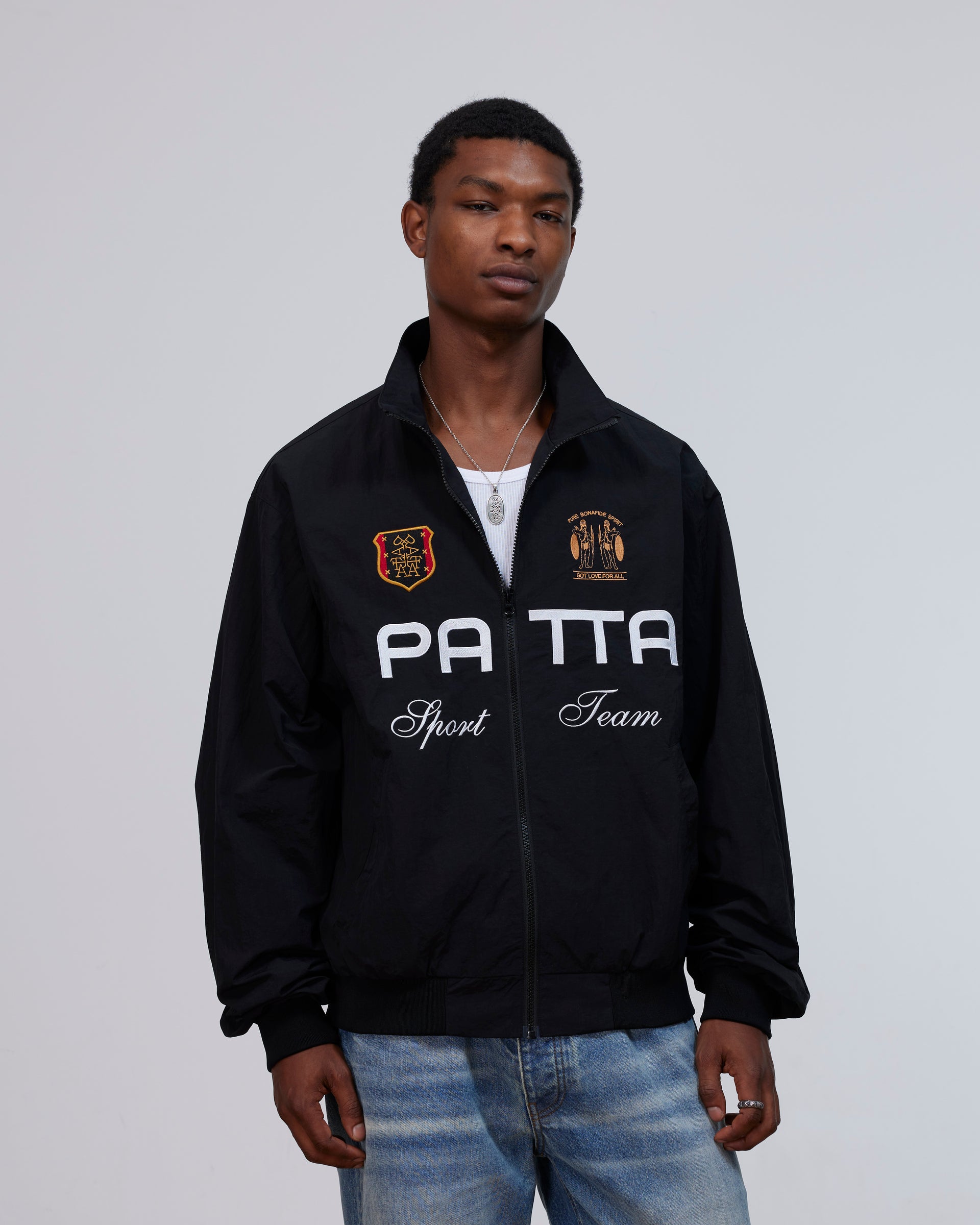 Patta Racing Team Track Jacket (Black)