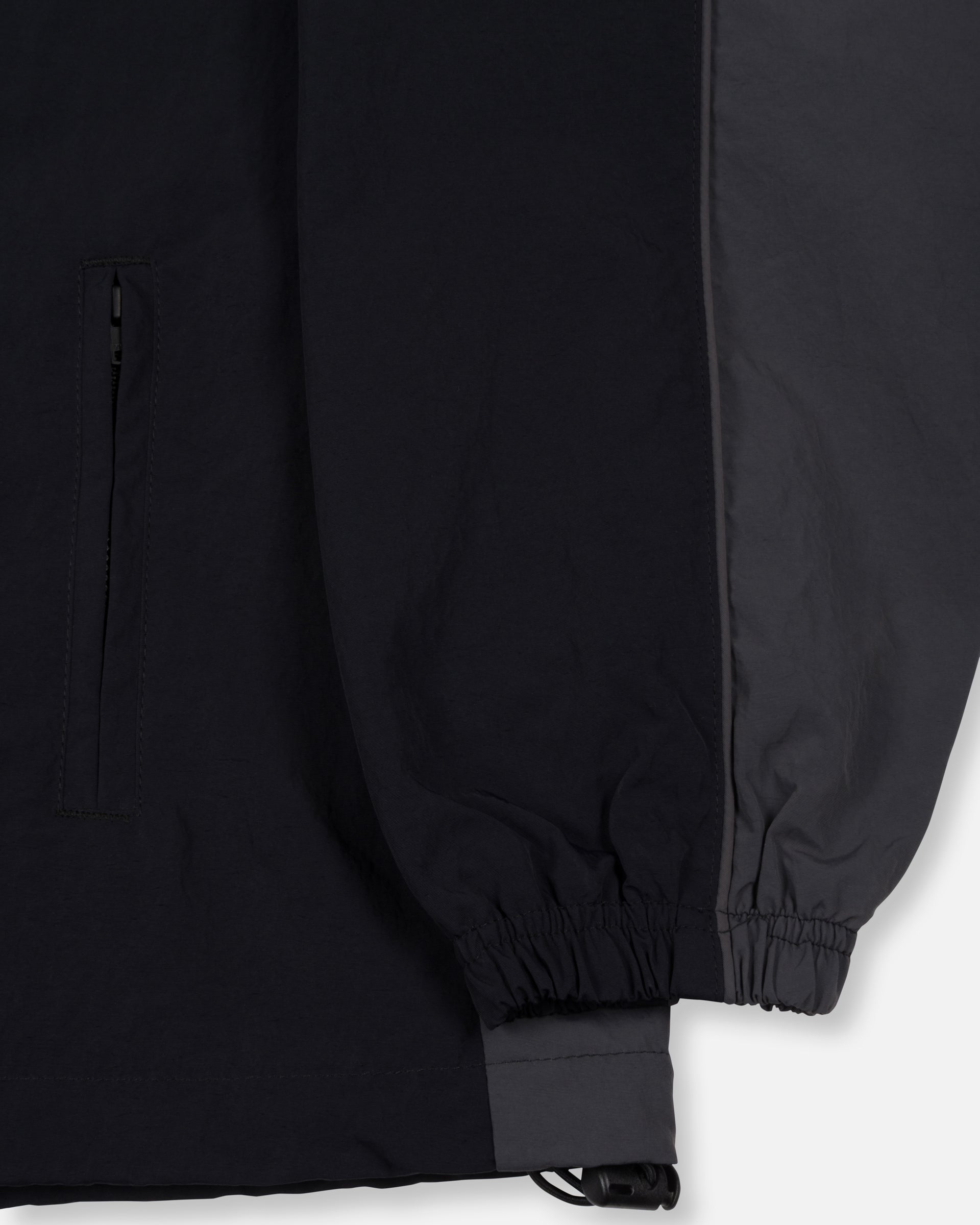 Patta Panelled Track Top (Black)