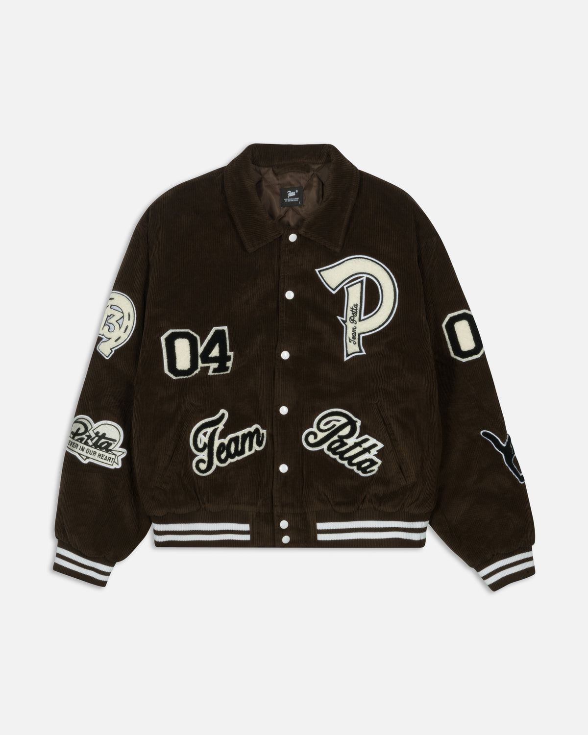 Patta Corduroy Bomber Jacket (Demitasse)