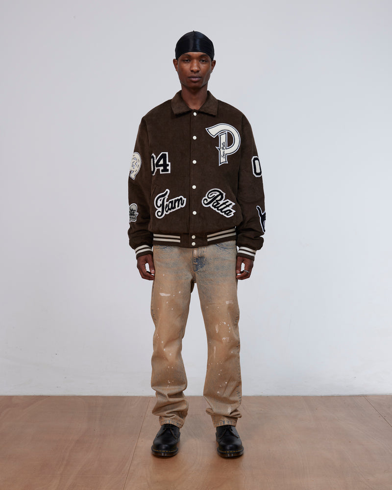 Patta Corduroy Bomber Jacket (Demitasse)