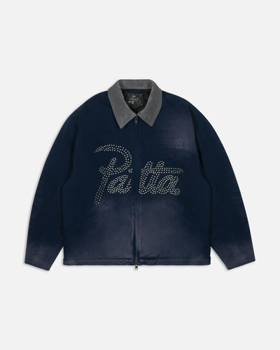 Patta Canvas Workwear Jacket (Peacoat)