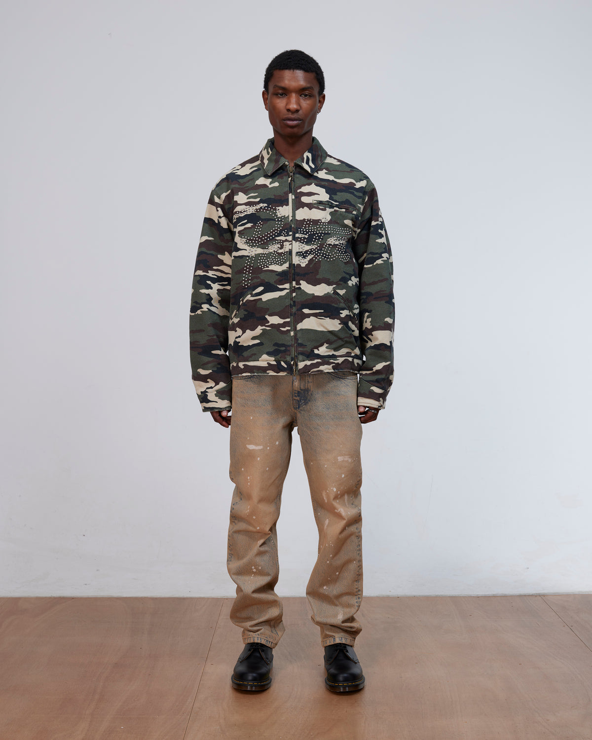 Patta Camo Canvas Workwear Jacket (Mojave Dessert)
