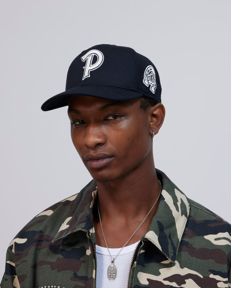 Patta Lucky 13 Snap Back Cap (Black)