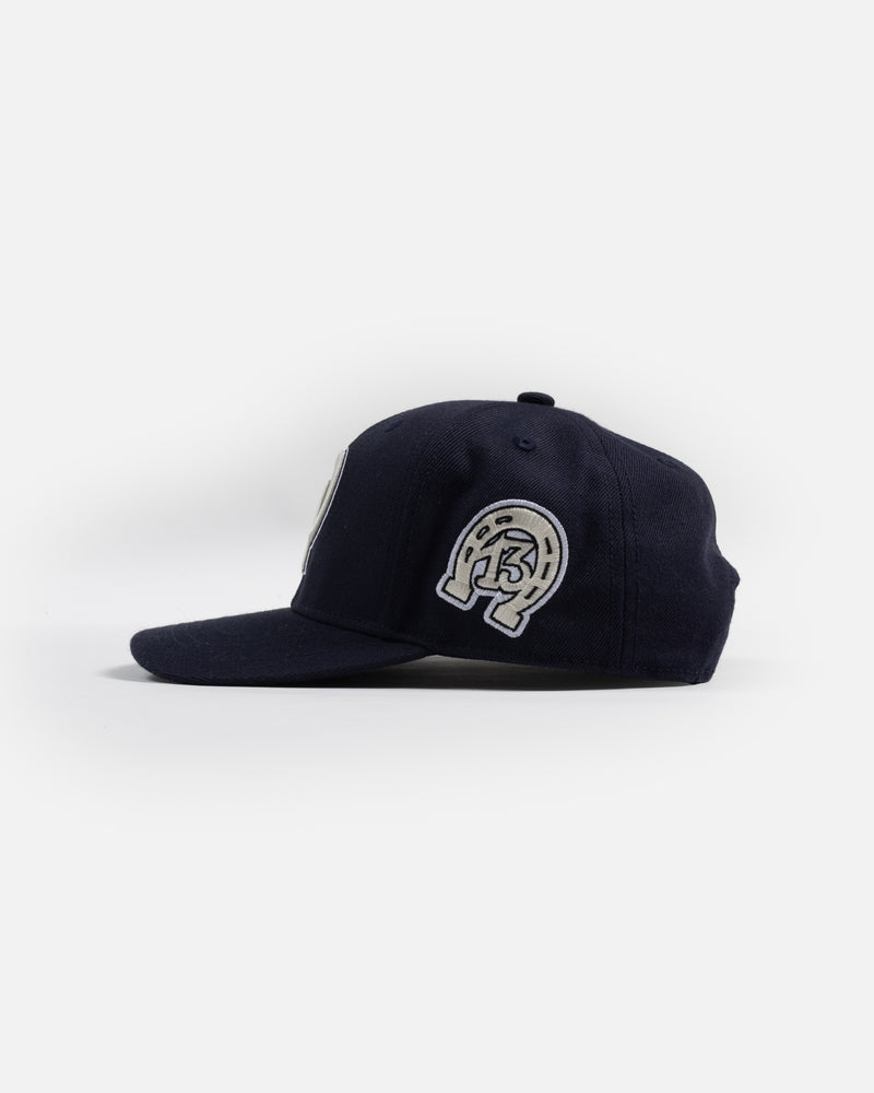 Patta Lucky 13 Snap Back Cap (Black Iris)