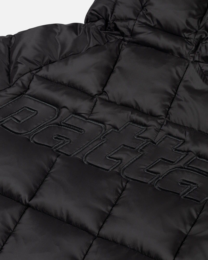 Patta Square Quilted Puffer Jacket (Black)