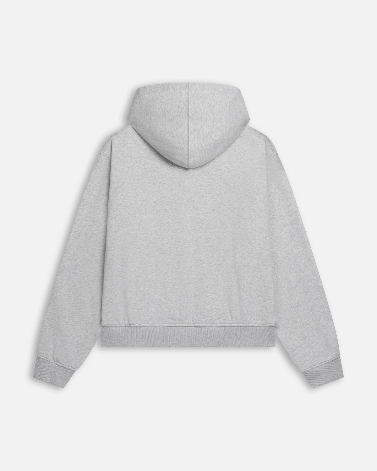 Patta Waffle Reversible Zip Up Hooded Sweater (Grey heather)