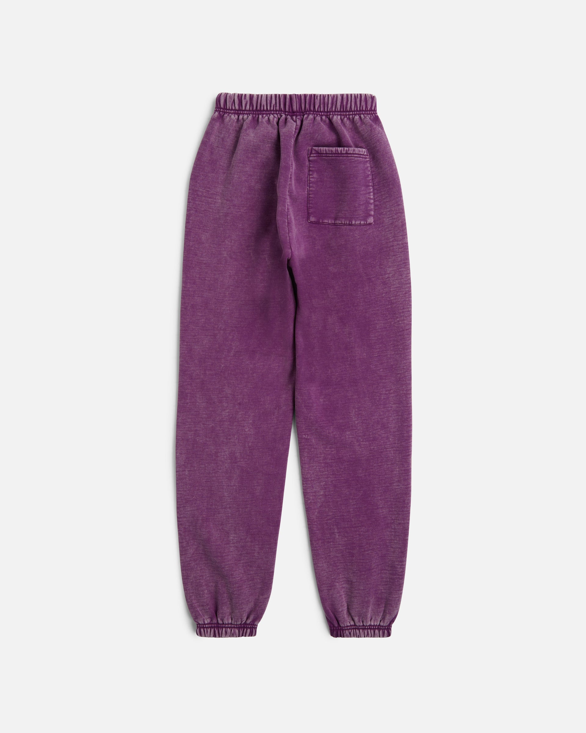 Patta Femme Acid Wash Jogging Pants (Dark Purple )