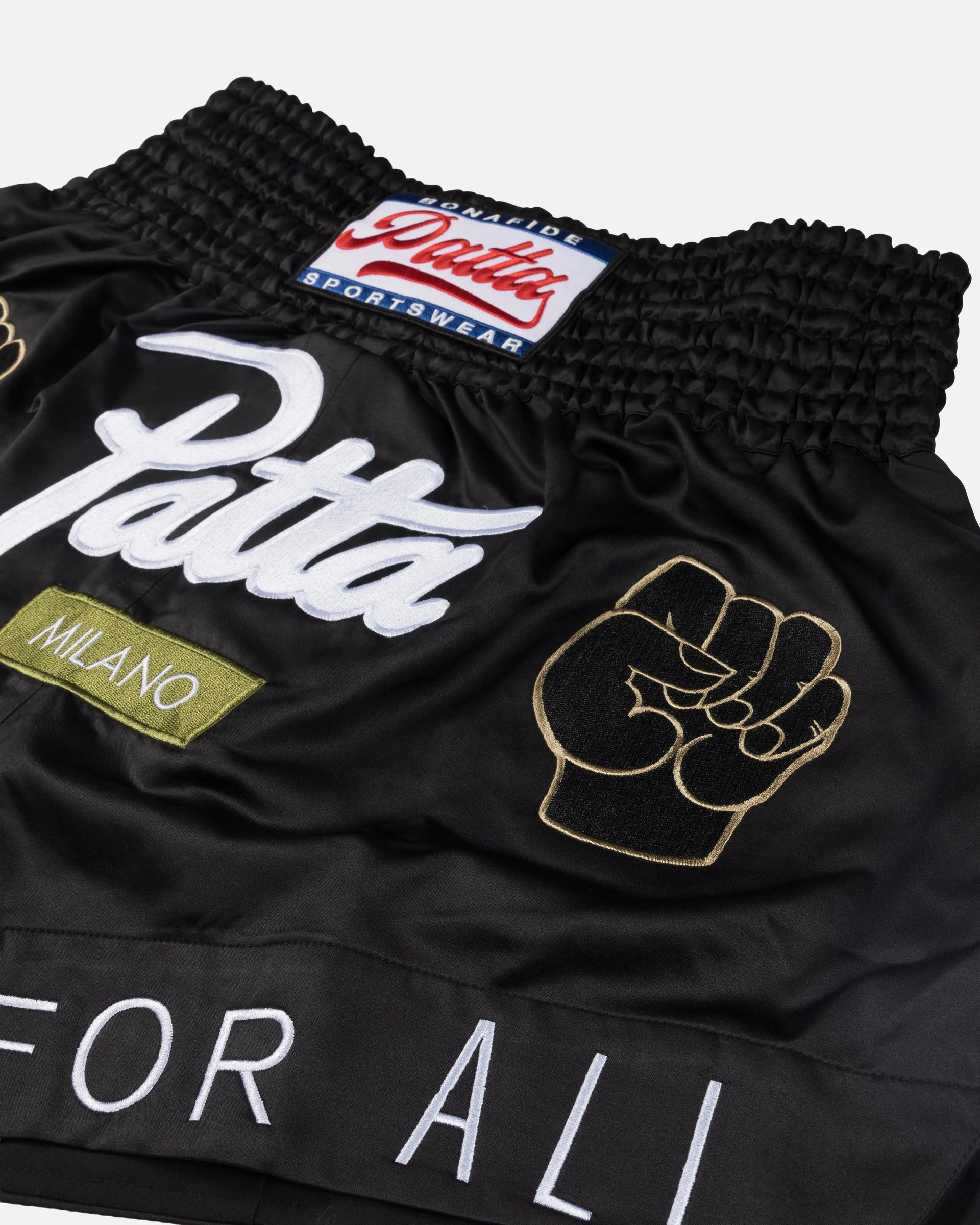 Patta Milano Chapter Muay Thai Shorts (Black)