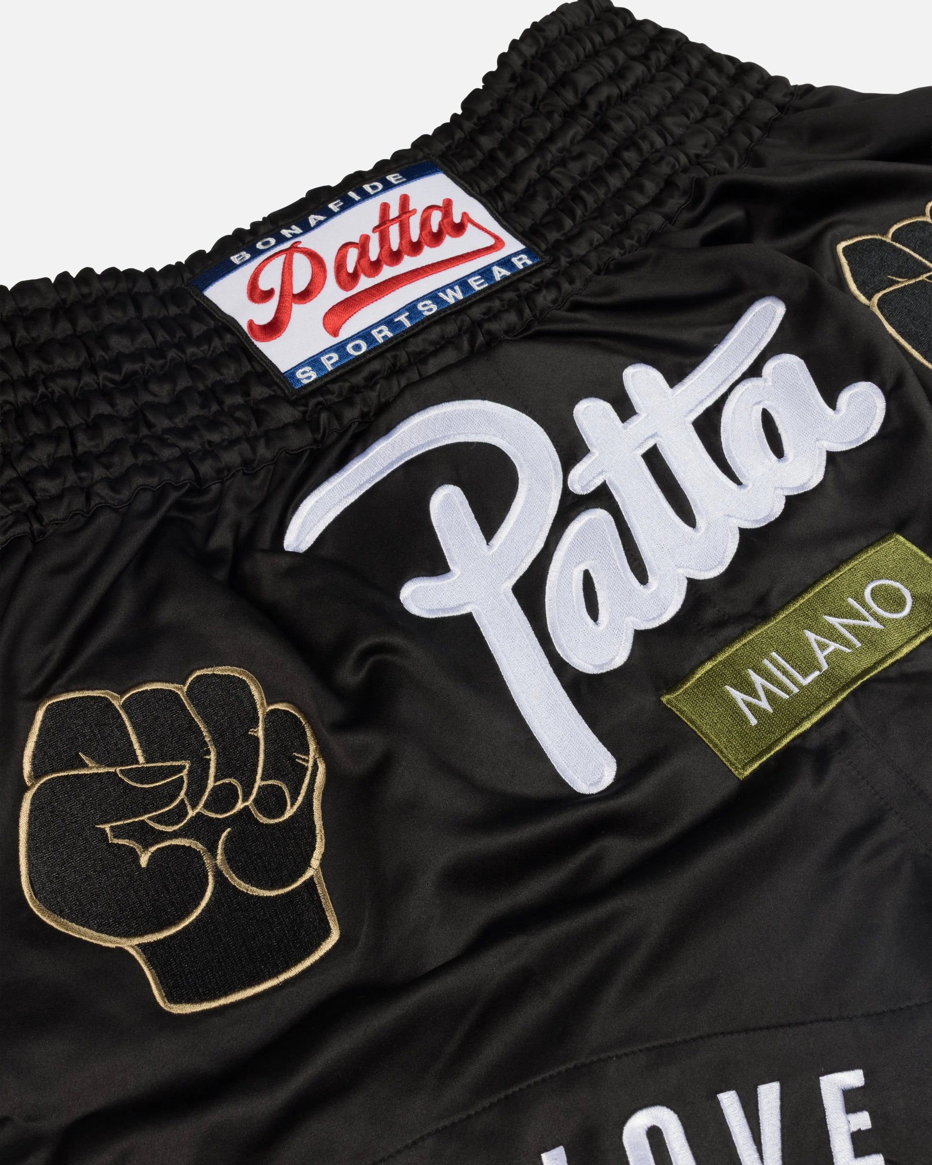 Patta Milano Chapter Muay Thai Shorts (Black)