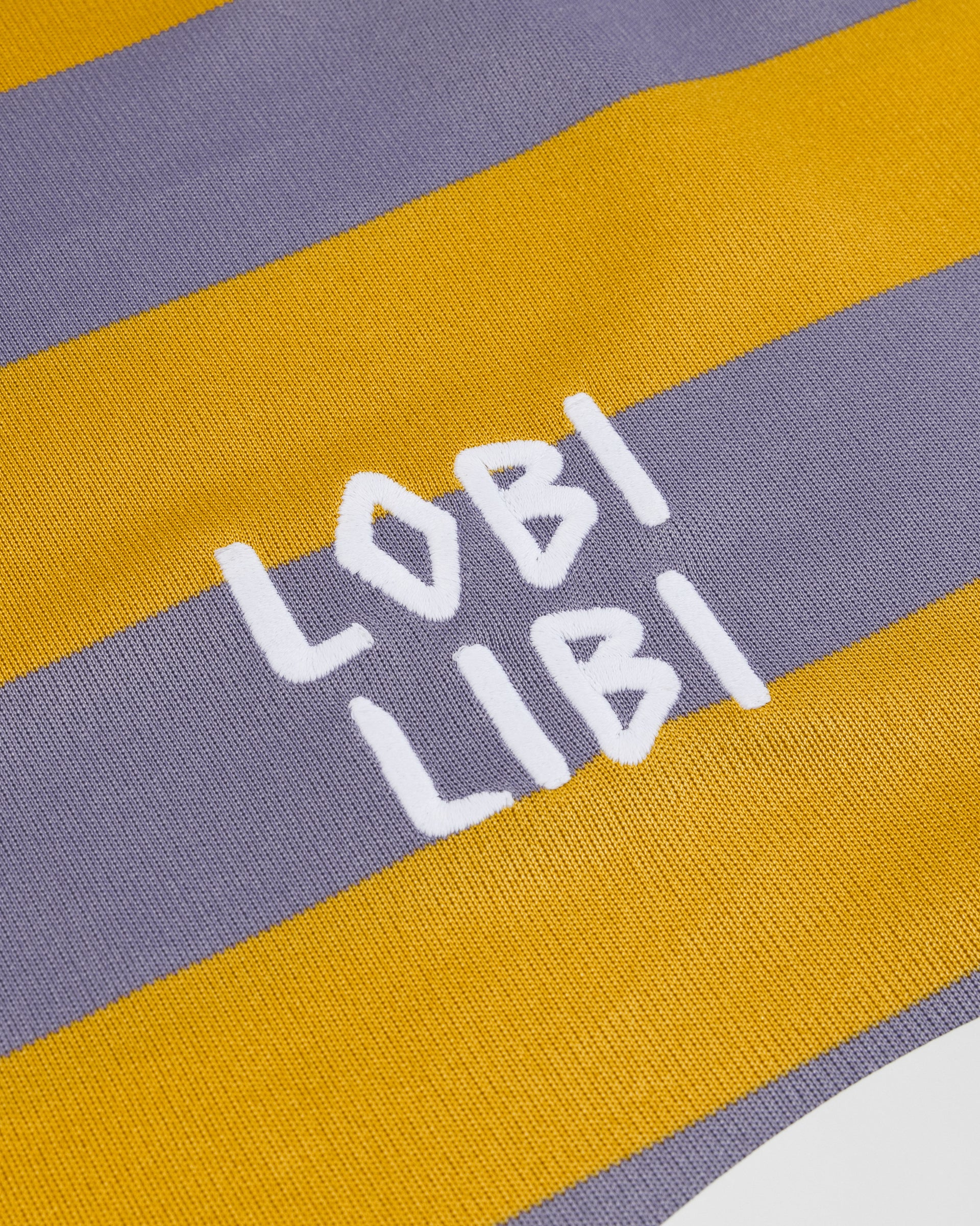 Patta Striped Longsleeve Football Jersey (Chalk Violet)