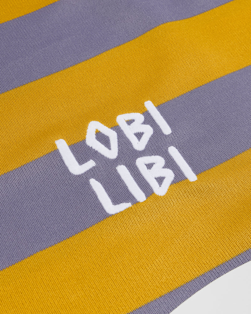 Patta Striped Longsleeve Football Jersey (Chalk Violet)