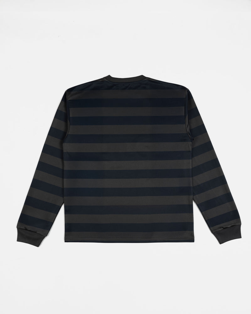 Patta Striped Longsleeve Football Jersey (Forged Iron)
