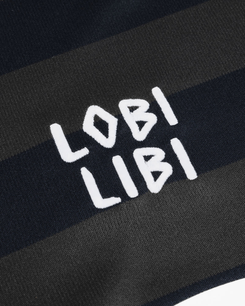 Patta Striped Longsleeve Football Jersey (Forged Iron)