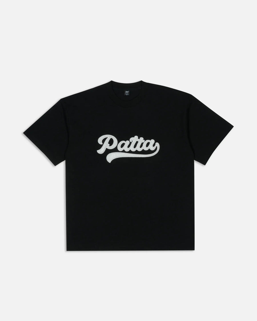 Patta Logo Tail T-Shirt (Black)
