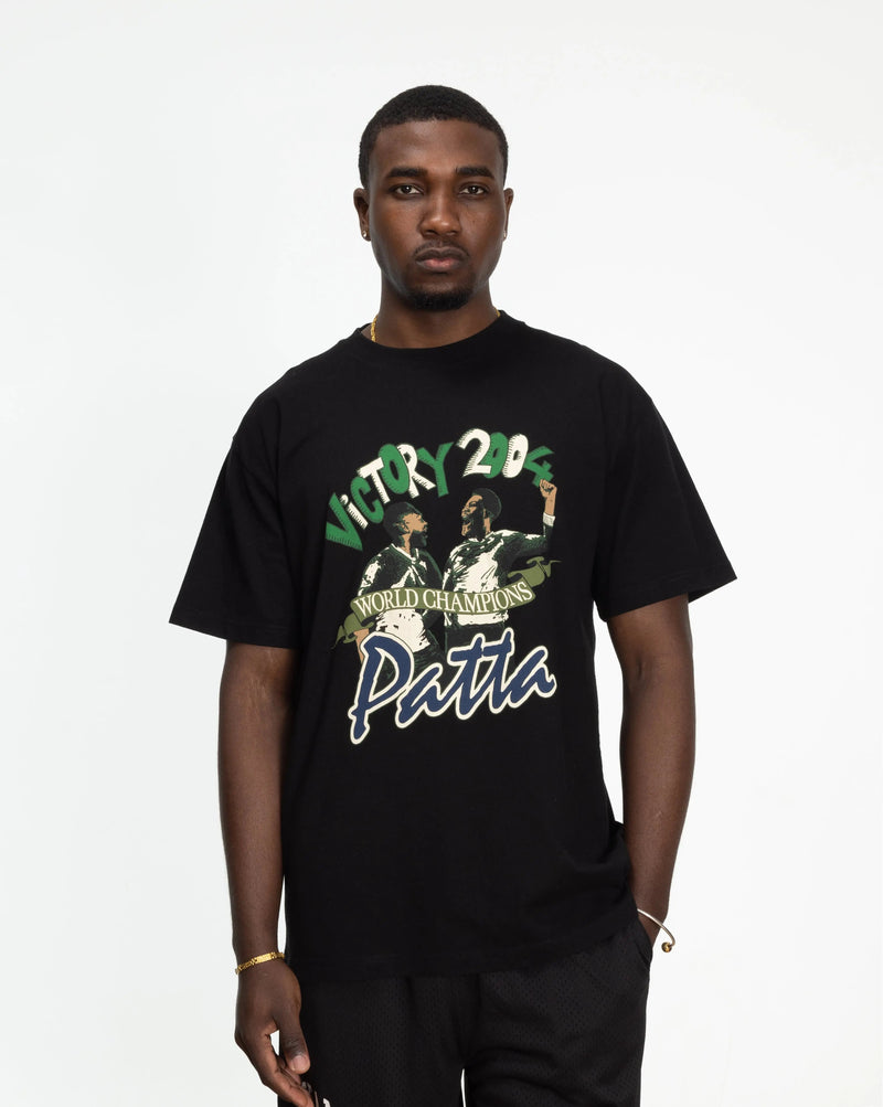 Patta Victory T-Shirt (Black)