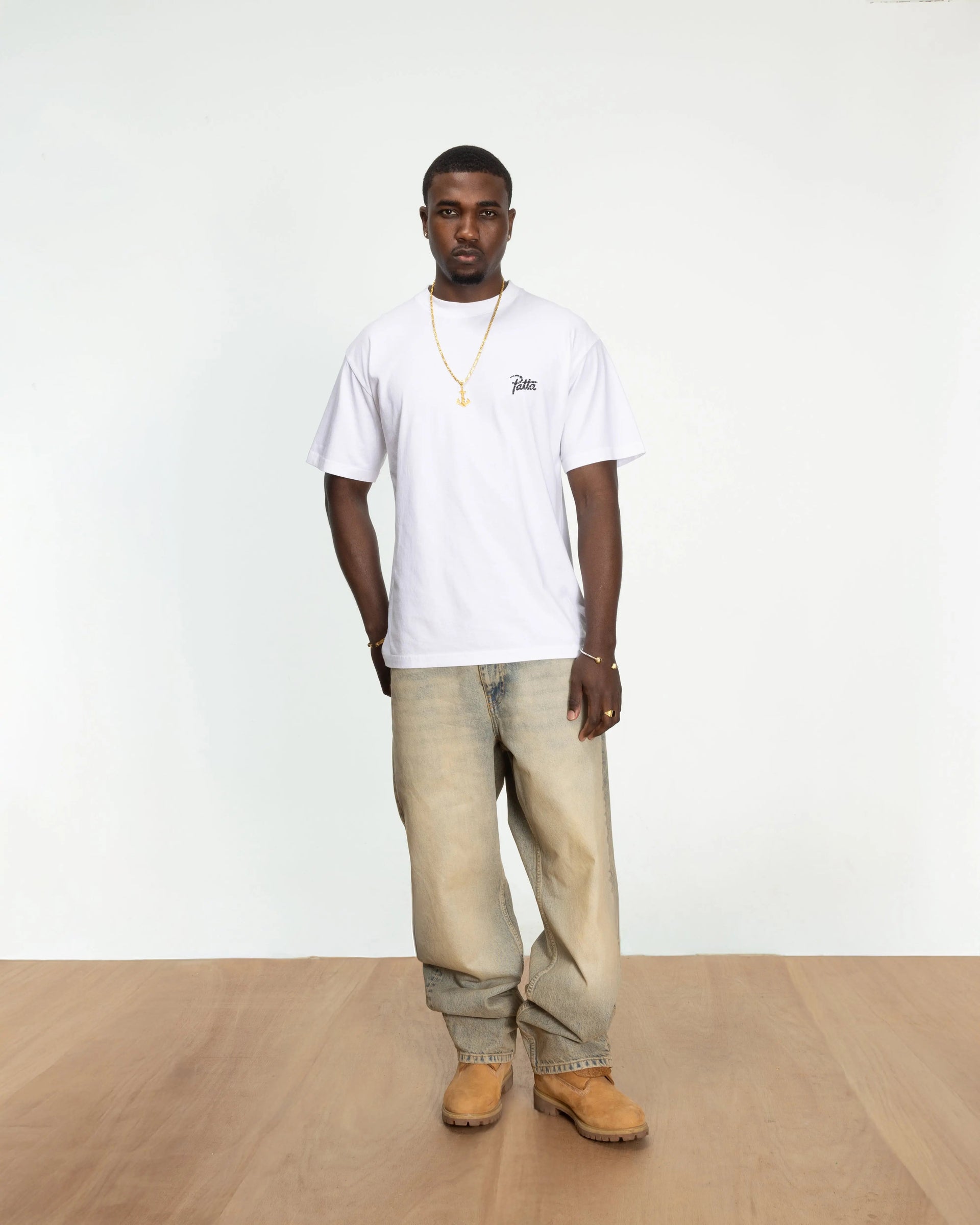 Patta Croco T-shirt (White)
