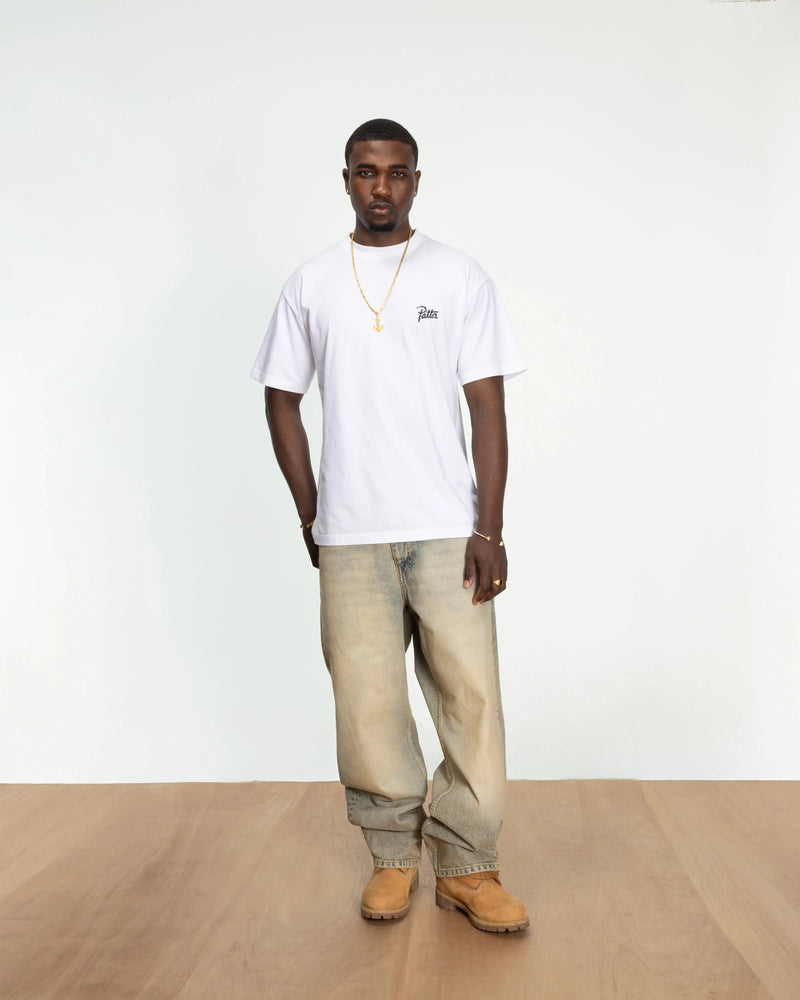 Patta Croco T-shirt (White)