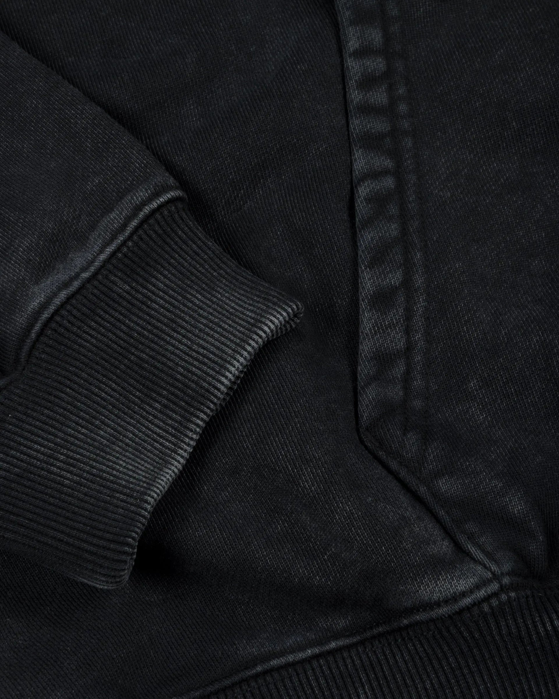 Patta Loopback Logo Zip Hooded Sweater (Moonless Night)