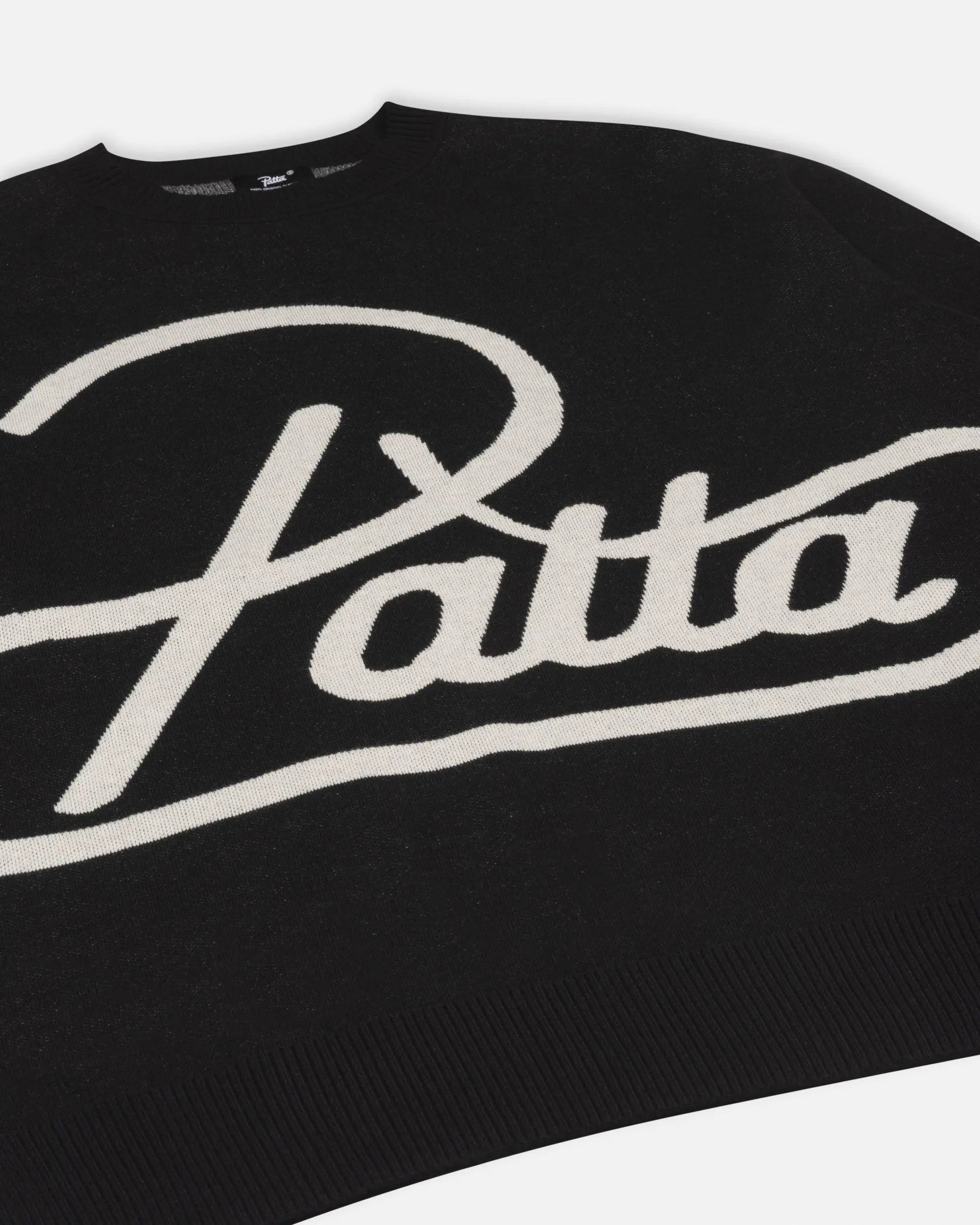 Patta Hearted Jumper (Black)