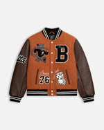 Patta x Beams 50th Anniversary Varsity Jacket (Potter's Clay)