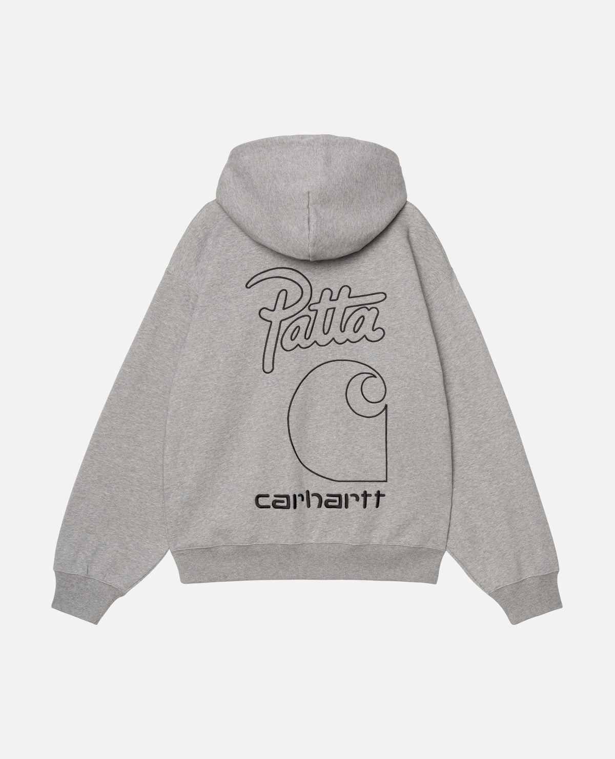 Patta x Carhartt Hooded Sweatshirt (Grey Heather)